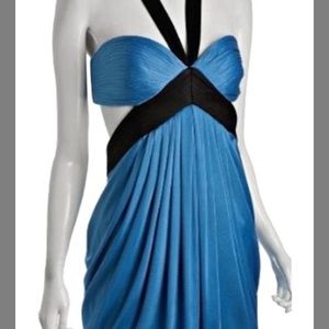 Bcbgmaxazria Xs Blue Dress